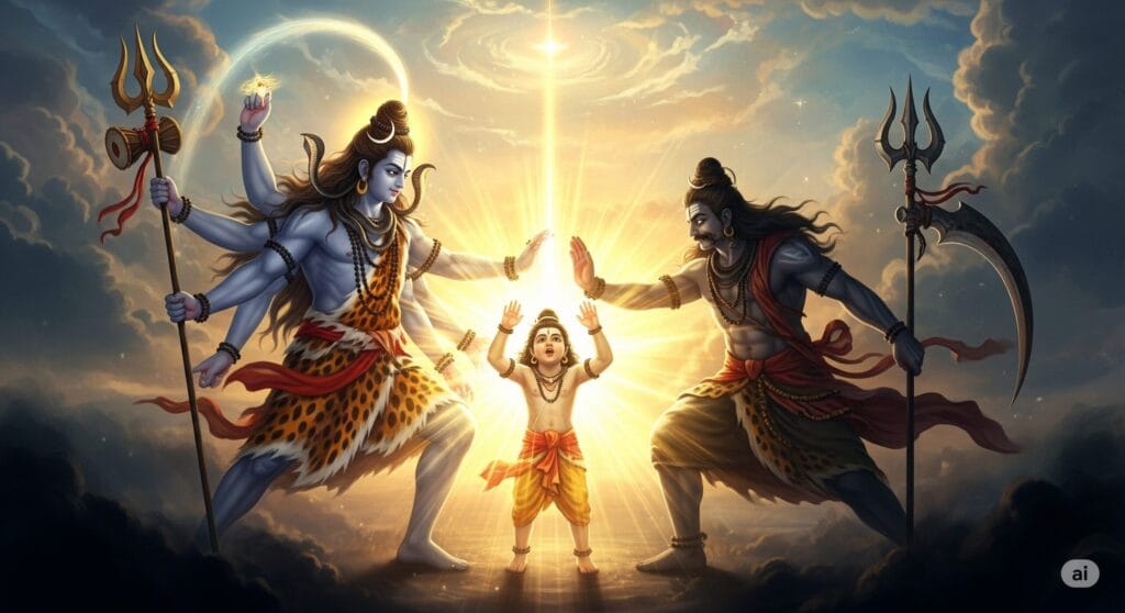 यमराज मार्कन्डेय शिव 
