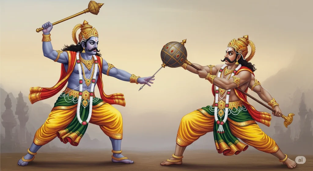 यमराज और रावण का युद्ध 